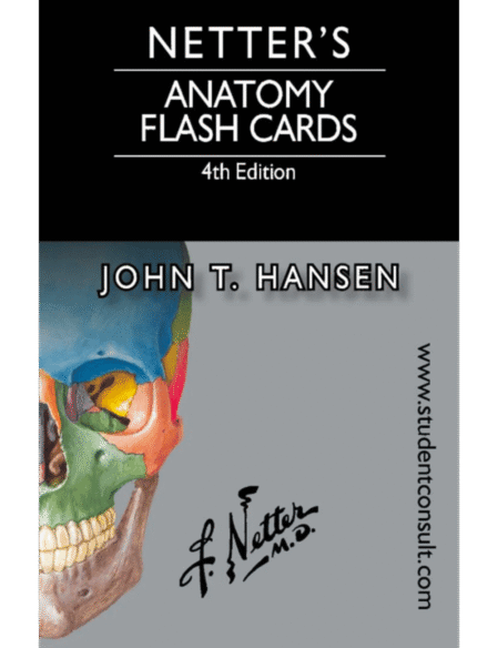 Netter's Anatomy Flash Cards: with Online Student Consult Access (Netter Basic Science) 4th Edition