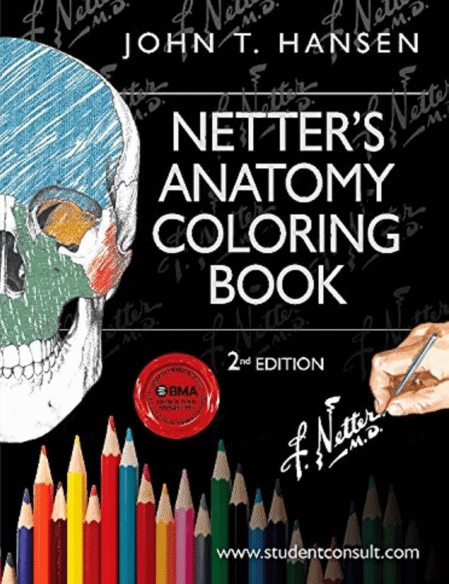 Netter's Anatomy Coloring Book: with Student Consult Access (Netter Basic Science) 2nd Edition